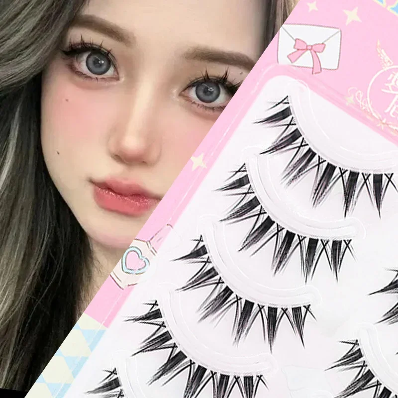 Eyelash Extension Douyin - 5-زوج مانغا العين على شكل الرموش