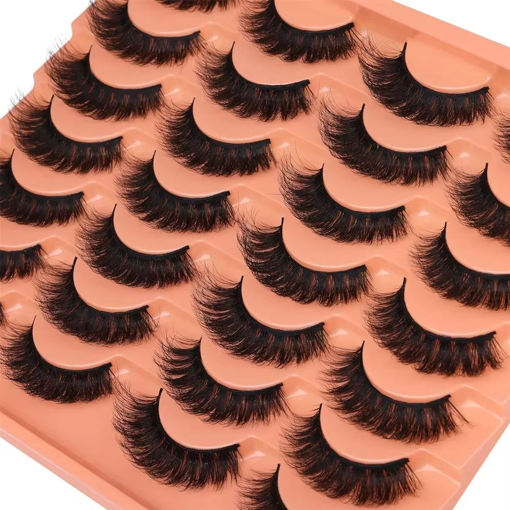 Eyelash Extension Volume Cat Eye - 14 زوجًا من الرموش الصناعية ذات