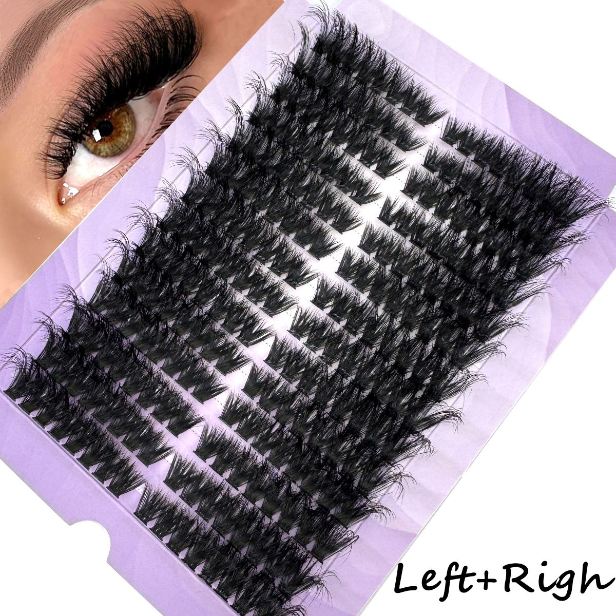 Eyelash Extension Volume Cat Eye - رموش كثيفة وناعمة بـ 14 صفًا