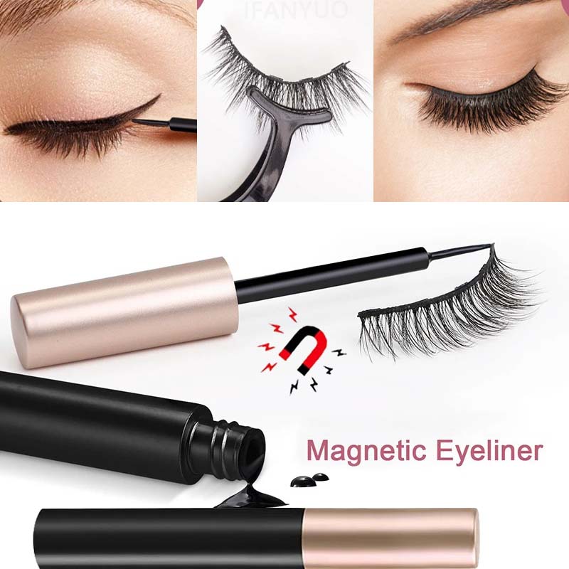Eyelash Extension Eyeliner - 1/2 قطعة من محدد العيون المغناطيسي