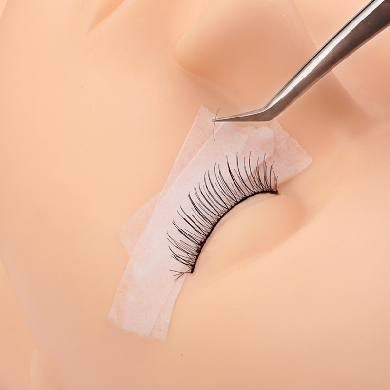أشرطة تمديد الرموش للرموش ، وس - مراجعة Tape Breathable Lash وسعره
