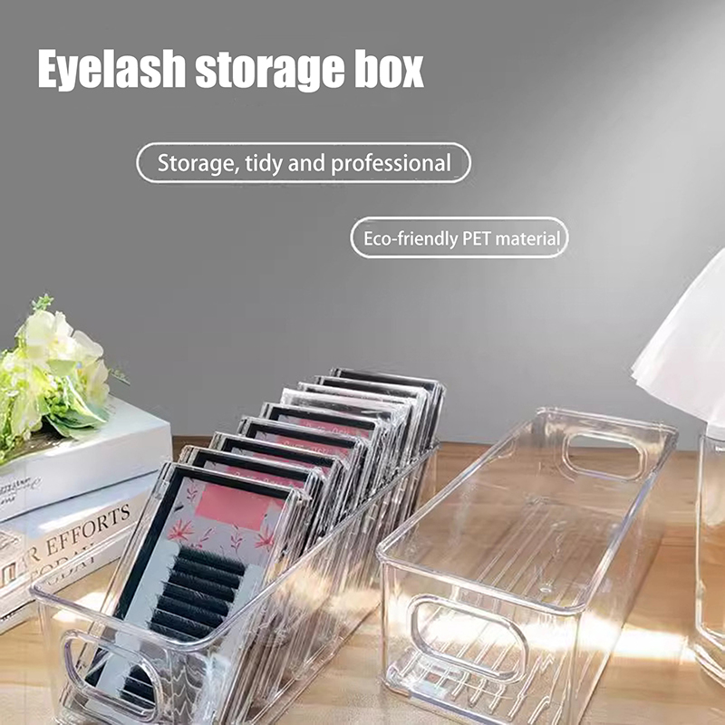 جديد شفاف رمش صندوق تخزين ماكي - مراجعة Eyelash Extension With Glue وسعره