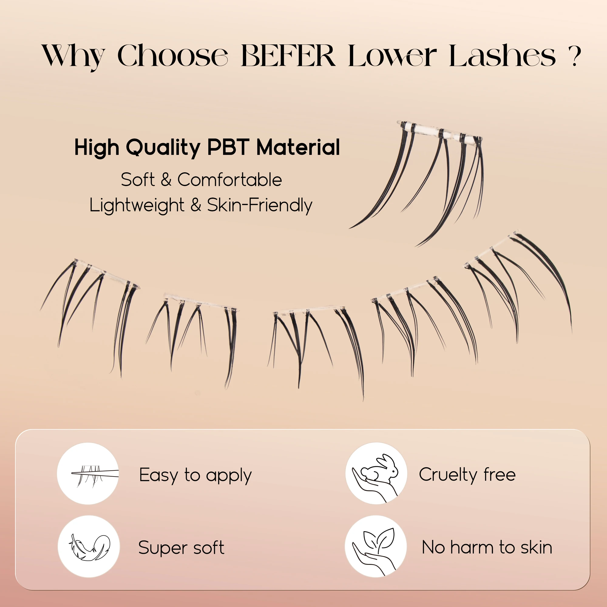 رموش سفلية طبيعية المظهر ذاتية - مراجعة Eyelash Extension With Glue وسعره