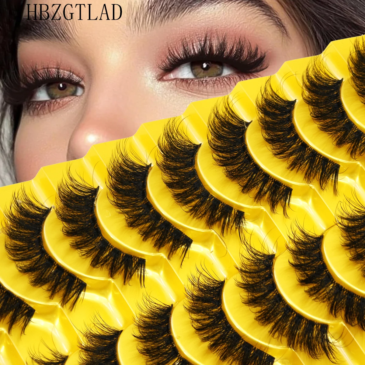 رموش صناعية من فرو المنك الناع - مراجعة Eyelash Extension Volume Cat Eye وسعره