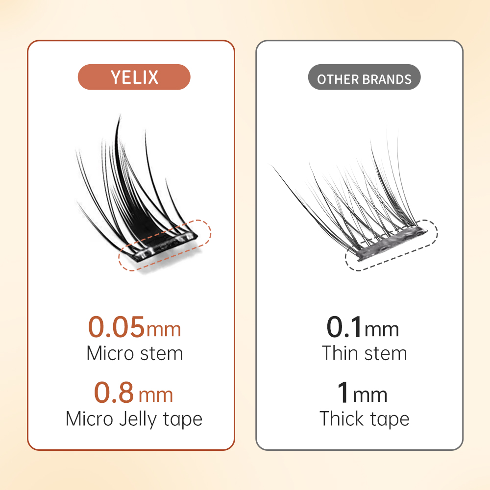 رموش صناعية متعددة الأنماط ذات - مراجعة Eyelash Extension With Glue وسعره