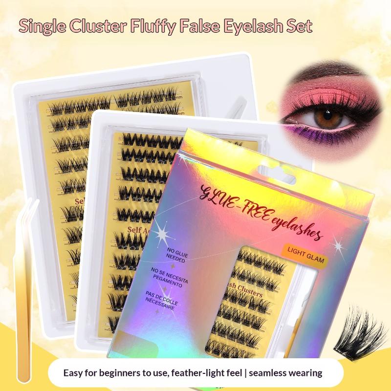طقم جديد لتمديد الرموش بدون غر - مراجعة Eyelash Extension With Glue وسعره