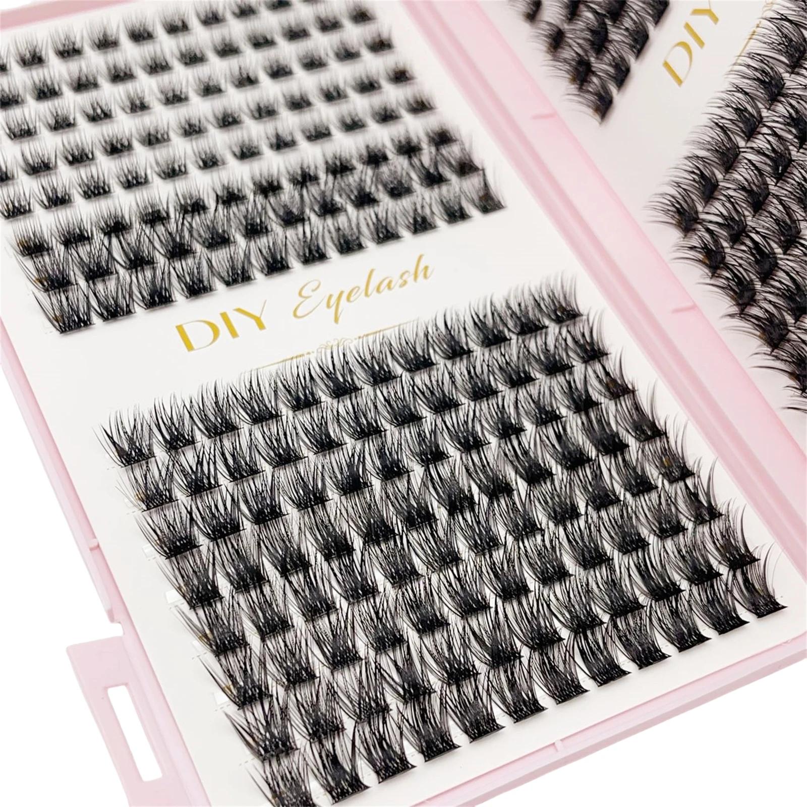 384 قطعة من الرموش الفردية الم - مراجعة Eyelash Extension Home Service وسعره