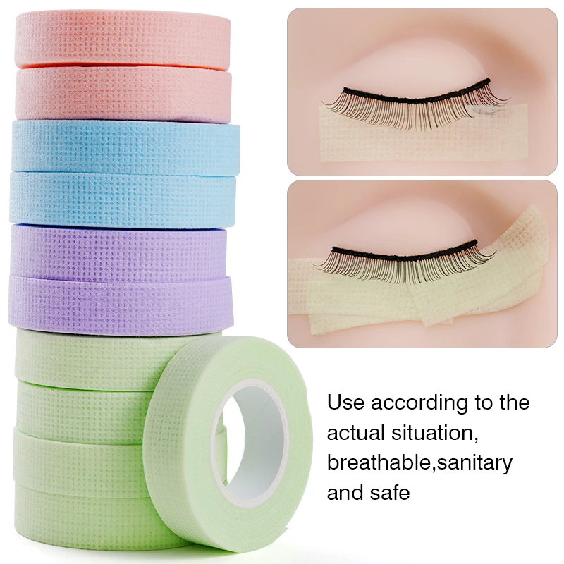 شريط لاصق للرموش 2-10 لفات، شر - مراجعة Tape Breathable Lash وسعره