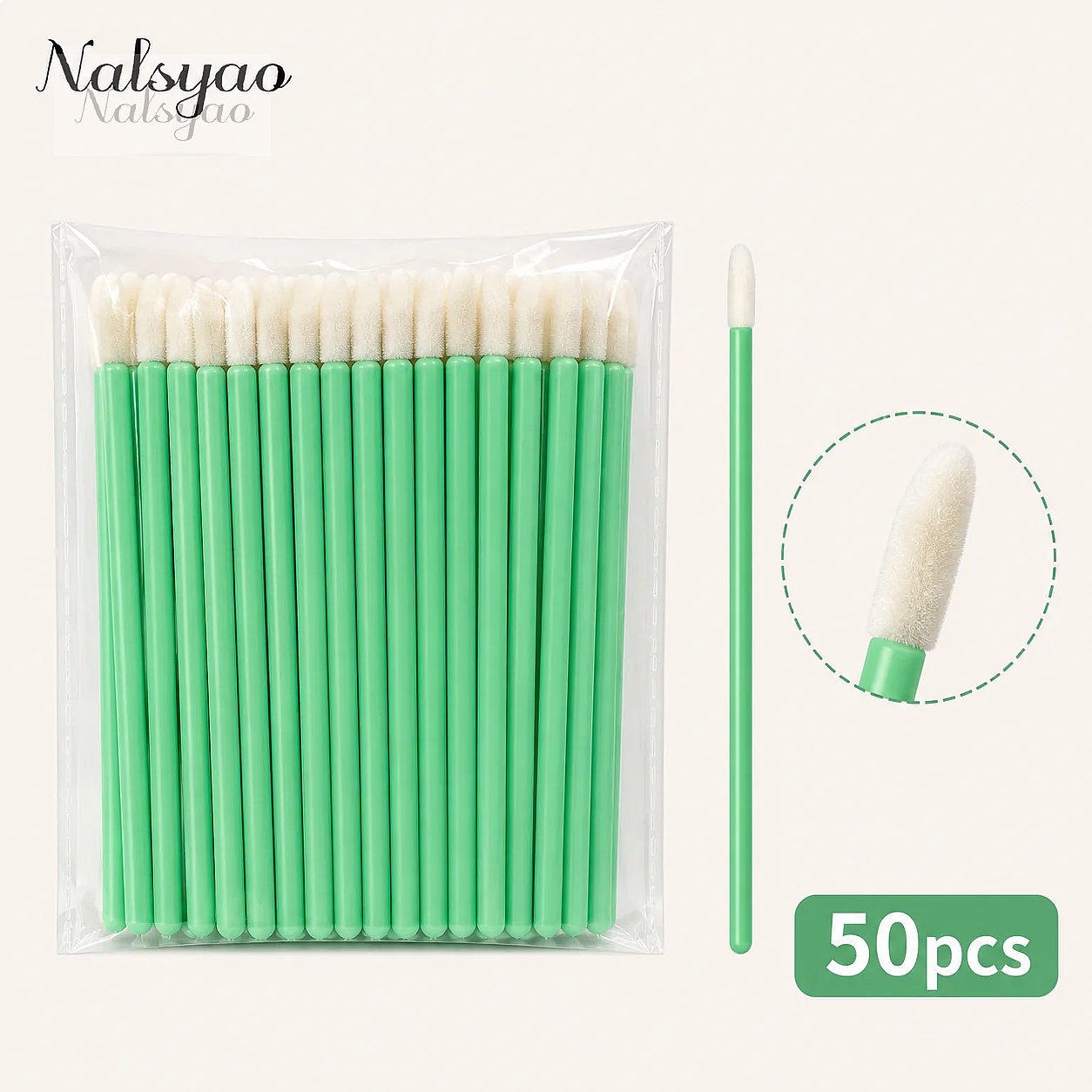 50/500 قطعة من أدوات تطبيق الم - مراجعة Eyelash Extension Eyeliner وسعره