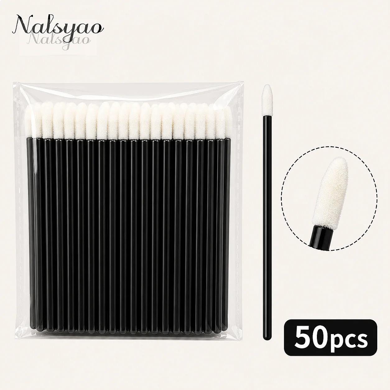 50/500 قطعة من أدوات تطبيق الم - مراجعة Eyelash Extension Eyeliner وسعره