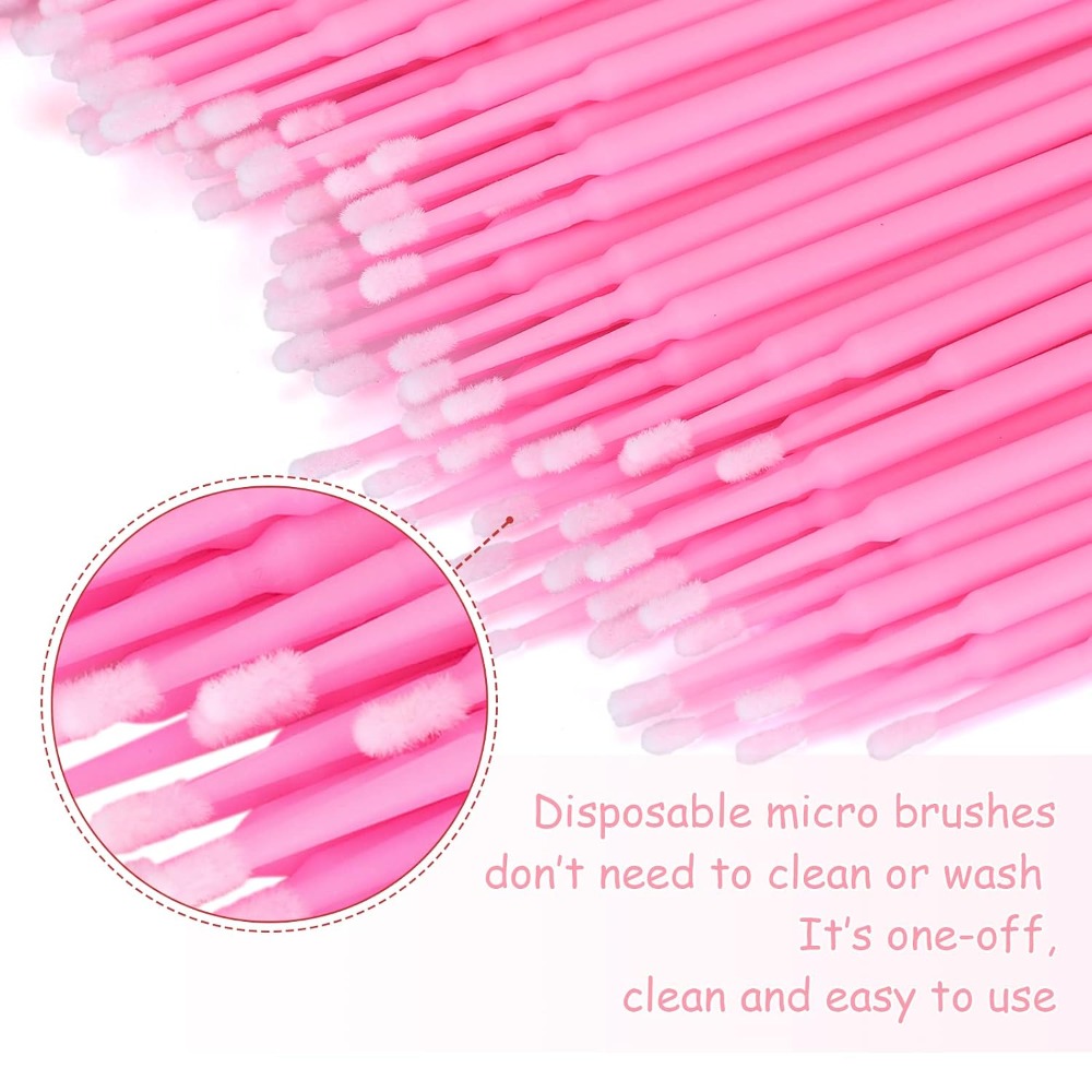 ٥٠٠ قطعة من أعواد القطن الصغير - مراجعة Eyelash Extension With Glue وسعره