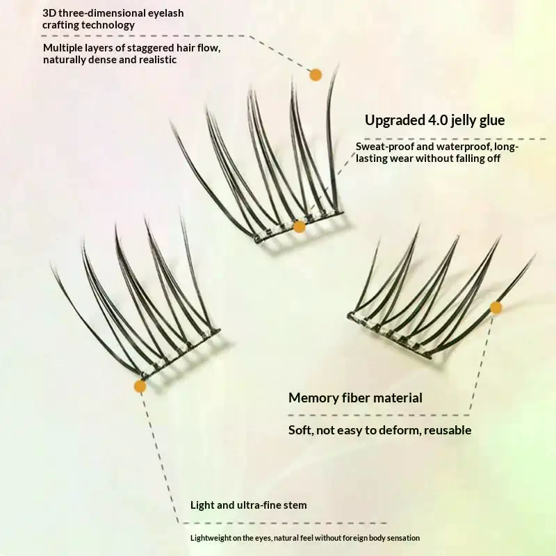 رموش صناعية ذاتية اللصق بـ 7 ص - مراجعة Eyelash Extension With Glue وسعره