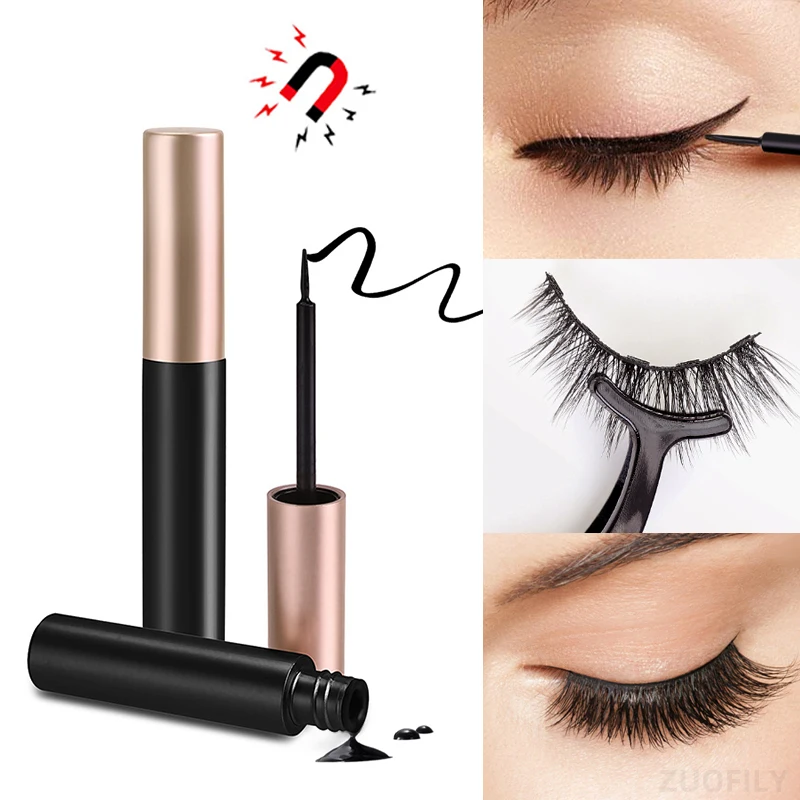 1/2 قطعة من محدد العيون المغنا - مراجعة Eyelash Extension Eyeliner وسعره