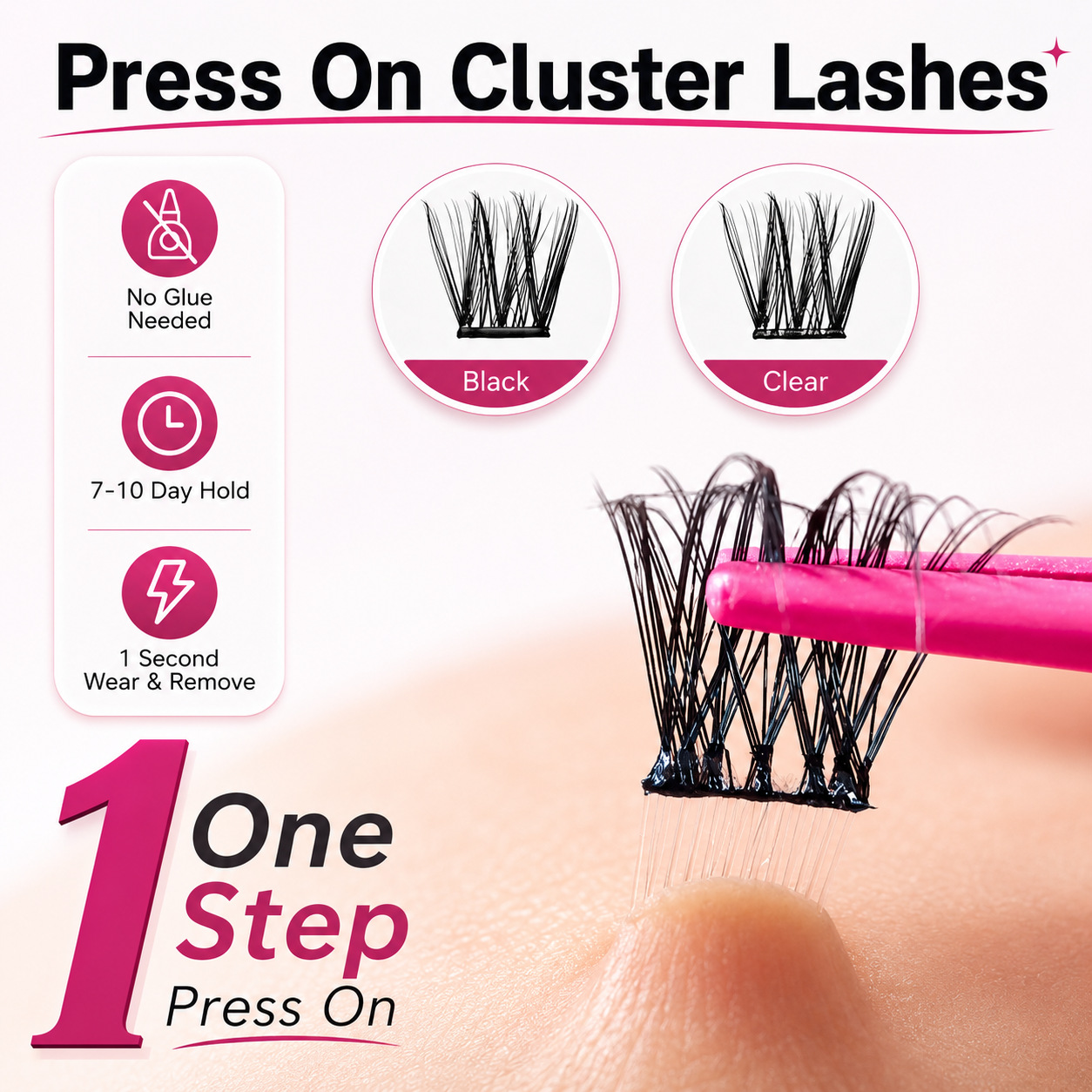 رموش صناعية ذاتية اللصق من WIN - مراجعة Eyelash Extension Volume Cat Eye وسعره